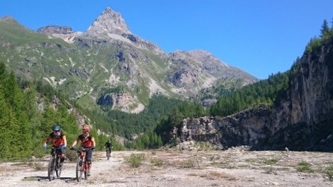 Singltrek v Savoie Enduro